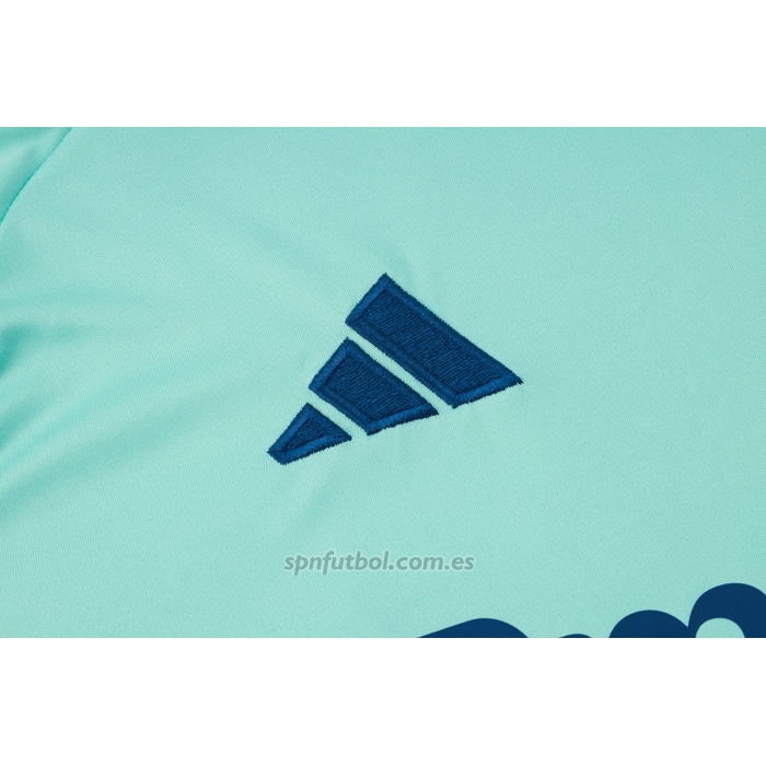 Chandal del Real Madrid Manga Corta 2024-2025 Verde - Pantalon Corto